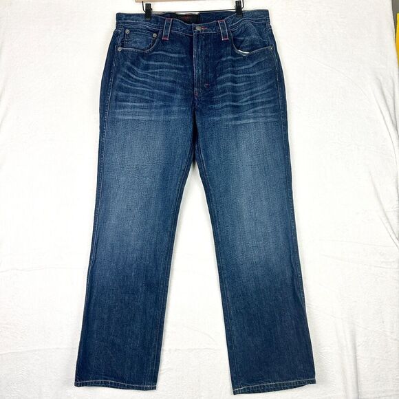 Hakeem Olajuwon DR34M Relaxed Straight Jeans 36x33 New USA Made Medium Vintage - Picture 1 of 6